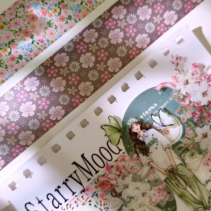 Whole Roll 4cm*3m Sweet Fragrant Washi Tape