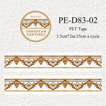 European Style Embroidery Series PET Tape