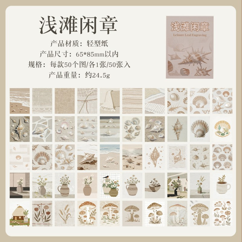 Retro Slow Time Material Book