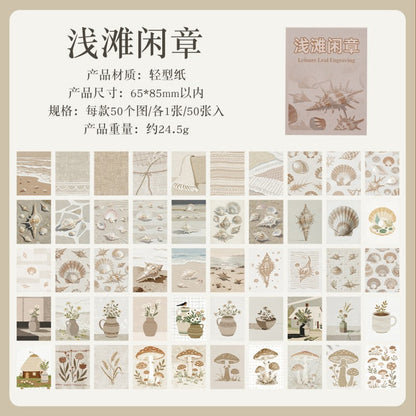 Retro Slow Time Material Book