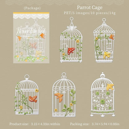 Botanical Garden Archive Sticker Pack