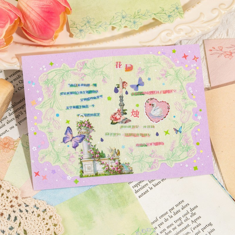 Flower Language Secret Forest Material Paper
