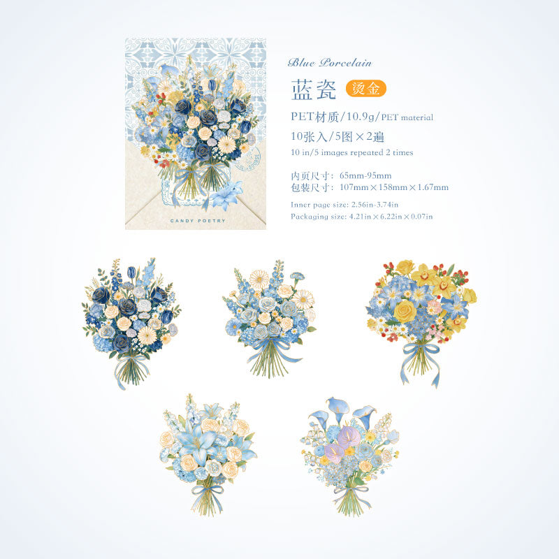 Floral Notes Story Series Sticker
