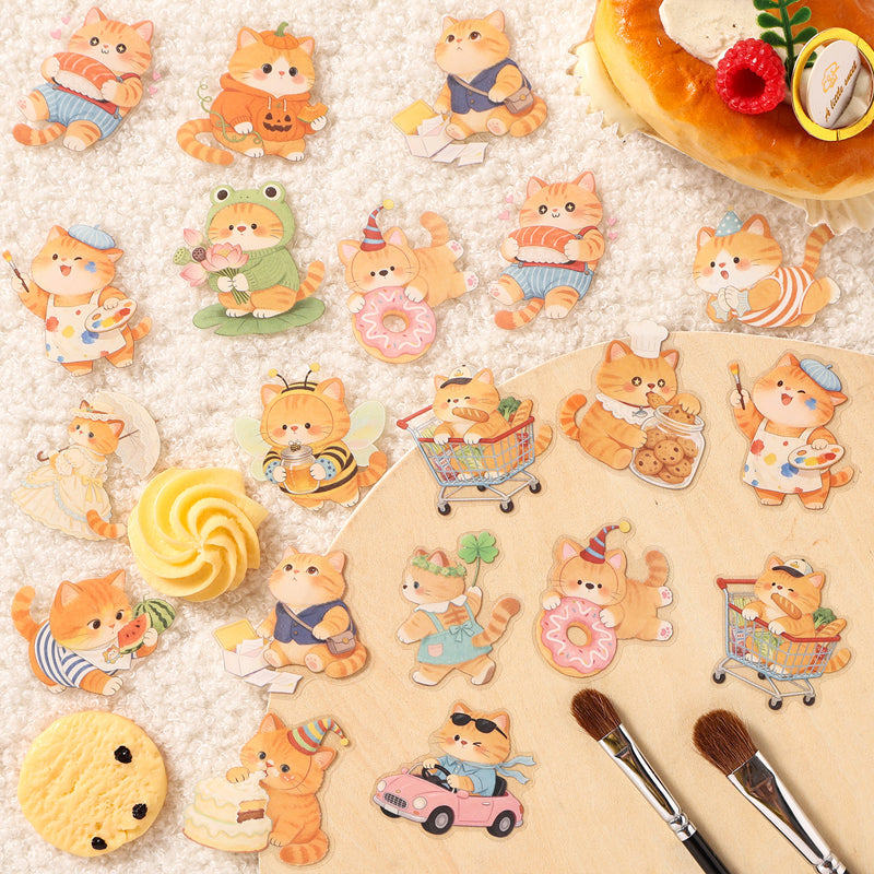 Colorful Cute Claws Series Sticker featuring color designs for journaling, scrapbooking and collage