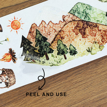 Cute Pet Camping Tape Set