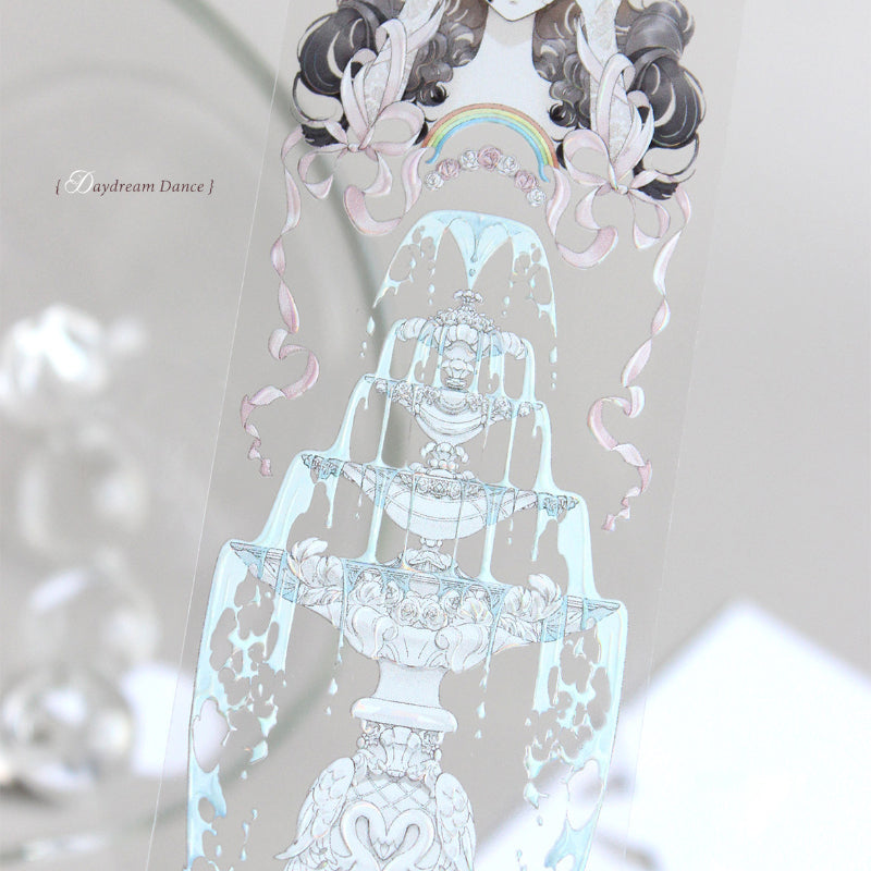 Whole Roll 4.8cm*10m Daydream Dance Glass Light PET Tape