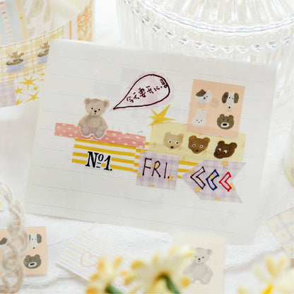 Dream Seasons Series White Kraft Paper Tape