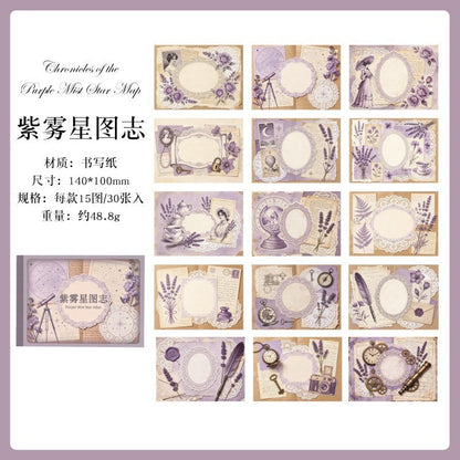 Vintage Chronicles Material Paper