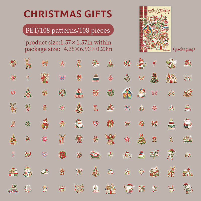 Christmas Wish Granting Series Sticker