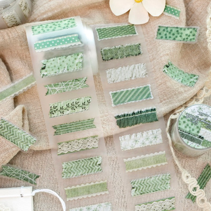 The Wrinkled Pages Series PET tape pattern display