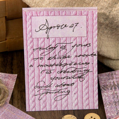 Letters From The Sewing Room Material Paper