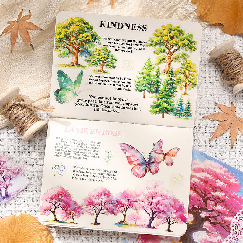The Golden Tree Shadow Sticker