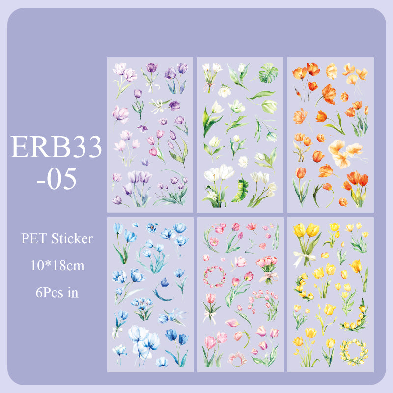 Yashi flower house Sticker