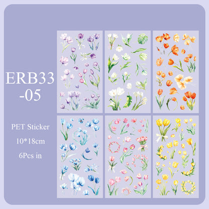 Yashi flower house Sticker
