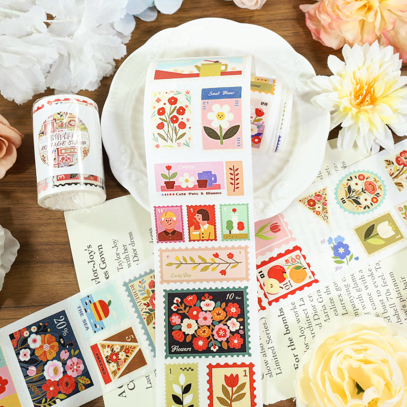 Spring Sounds Die Cutting Washi Tape featuring spring designs for journaling, scrapbooking and collage