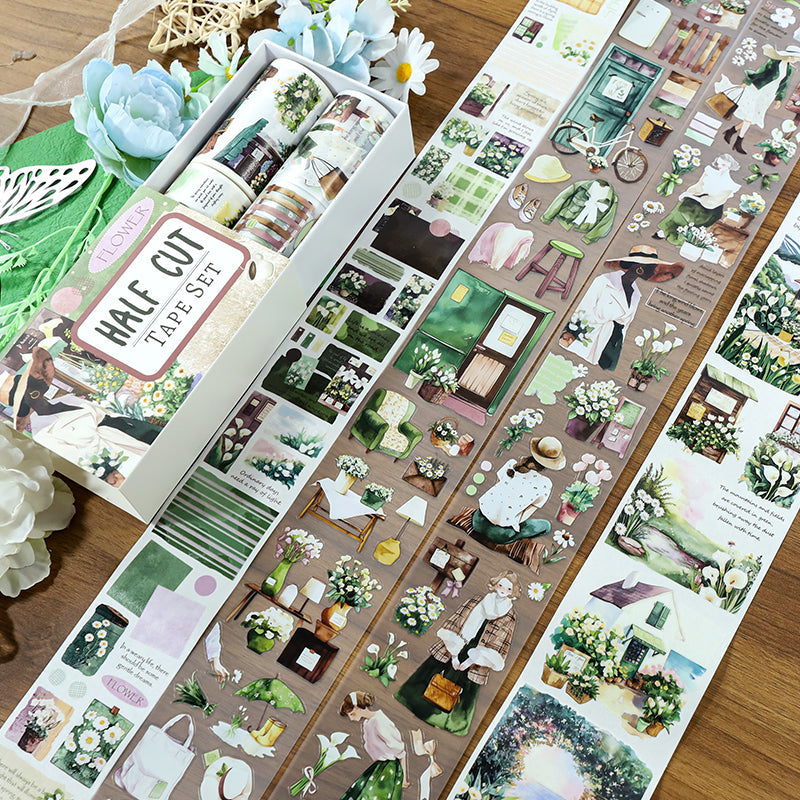 Everythings's Lucky Tape Set for journaling, scrapbooking and collage