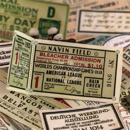Retro Specimen Material Paper