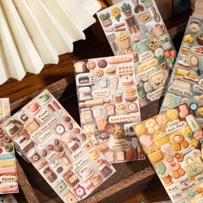 Dream Garden Tea Gathering Sticker Book
