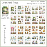 Courtyard fence