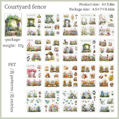 Secret Garden Sticker Book