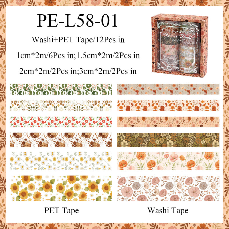Senya Shikomi Series Washi/PET Tape Set