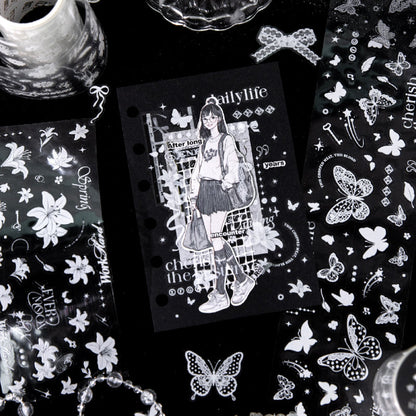 Narrative Series Die Cutting PET Tape for journaling, scrapbooking and collage