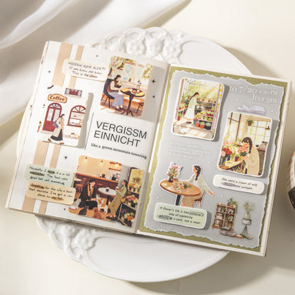 Relaxing Holiday Series Die Cutting PET Tape for journaling, scrapbooking and collage