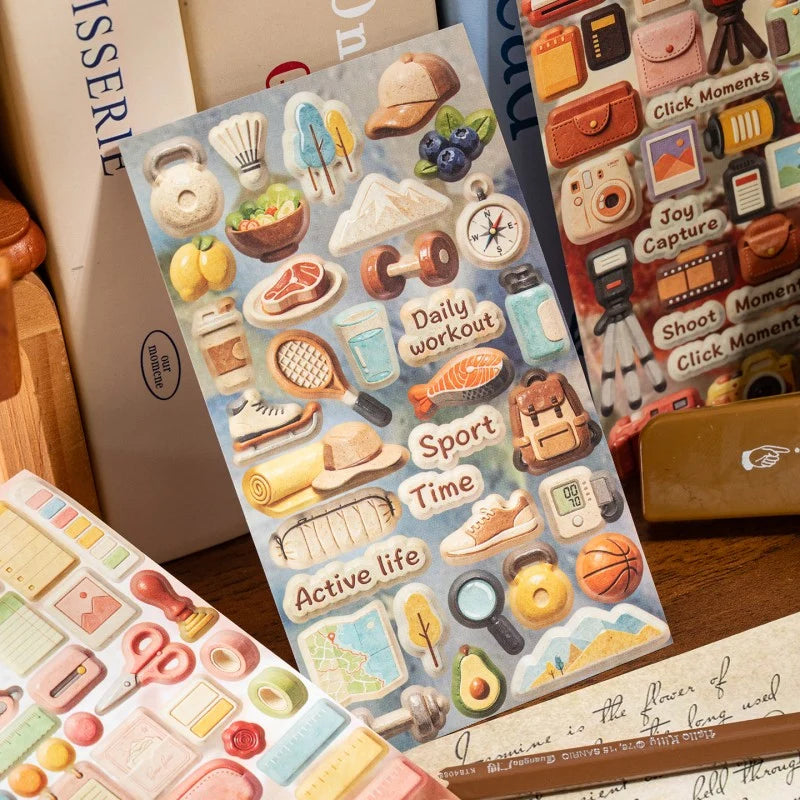 Dream Garden Tea Gathering Sticker Book