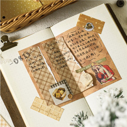Material paper-star flower secret language Material Paper