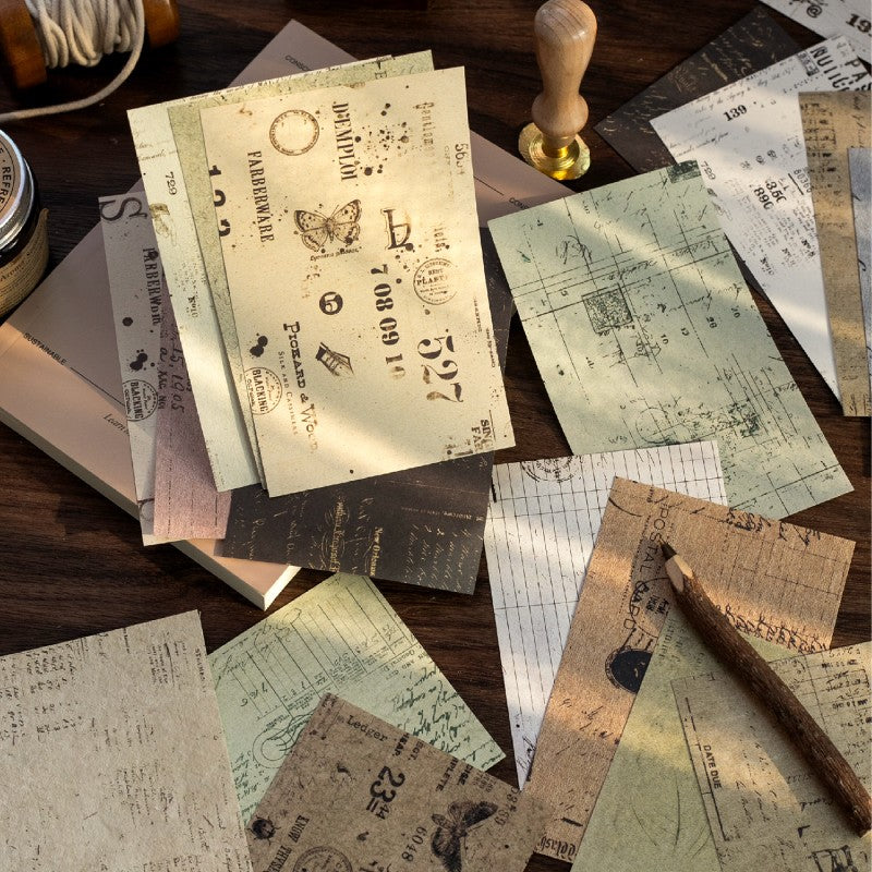 Retro Specimen Material Paper