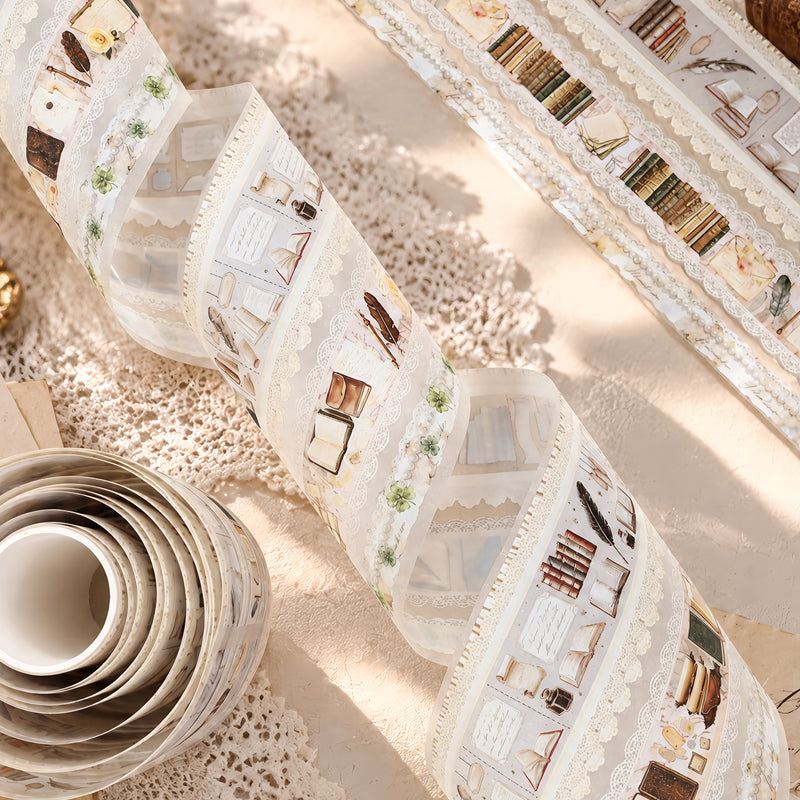 Serene Bookshelf PET Tape Set