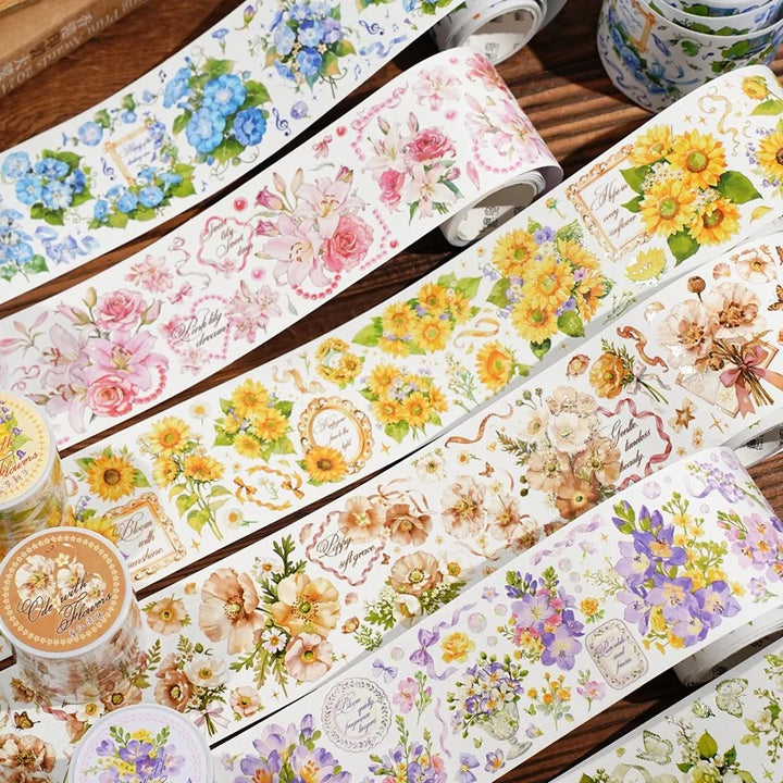 Flower Ode Washi Tape