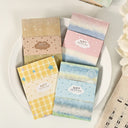Soft Fog Color Card Writing Paper