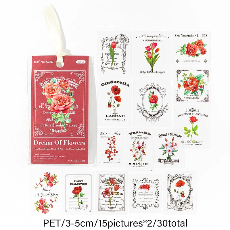 Floral notes Sticker