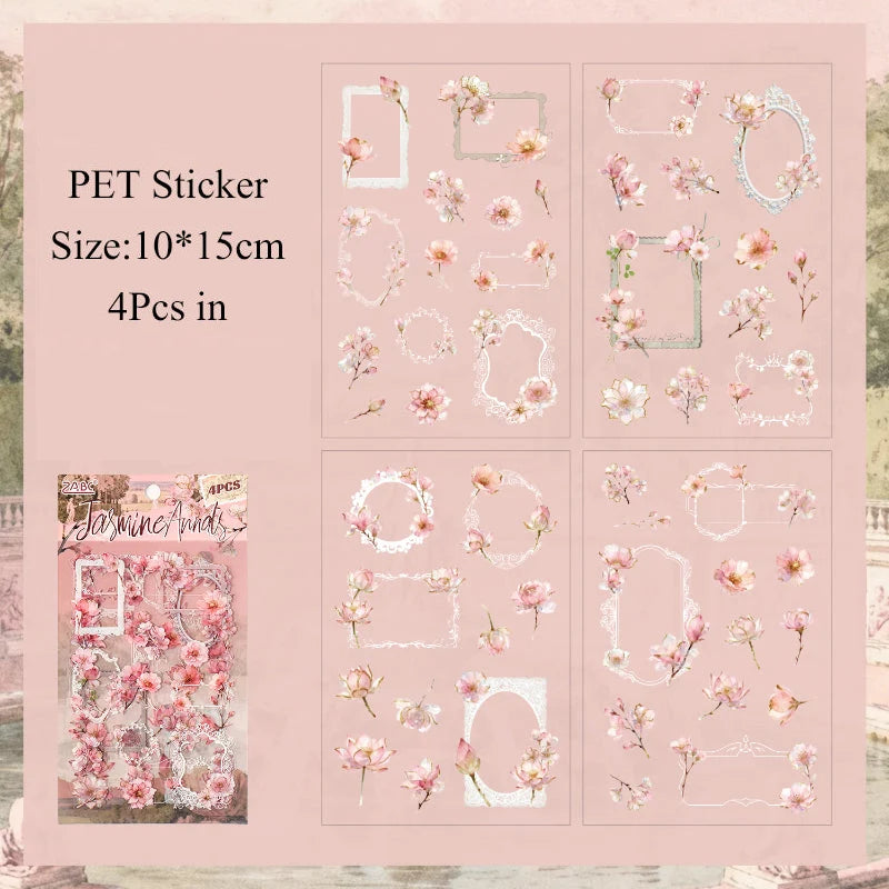 Frame View Garden Sticker