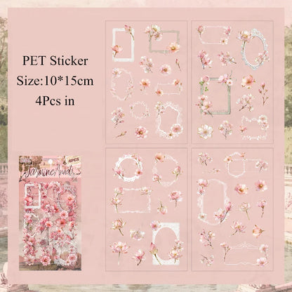 Frame View Garden Sticker