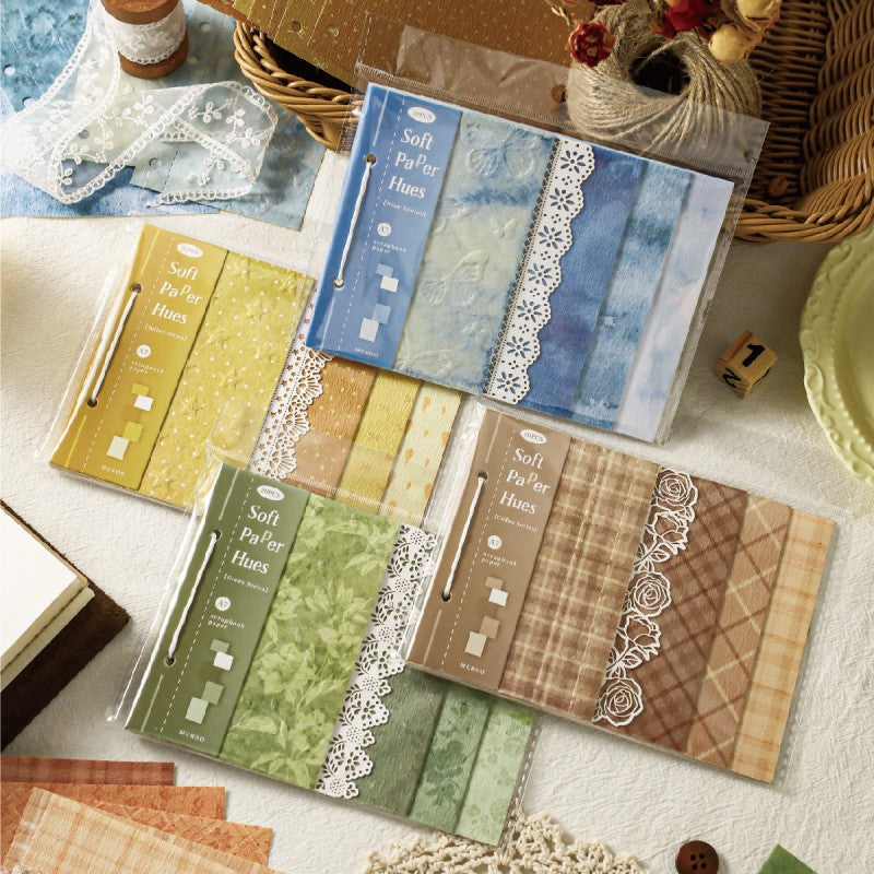Material paper-star flower secret language Material Paper