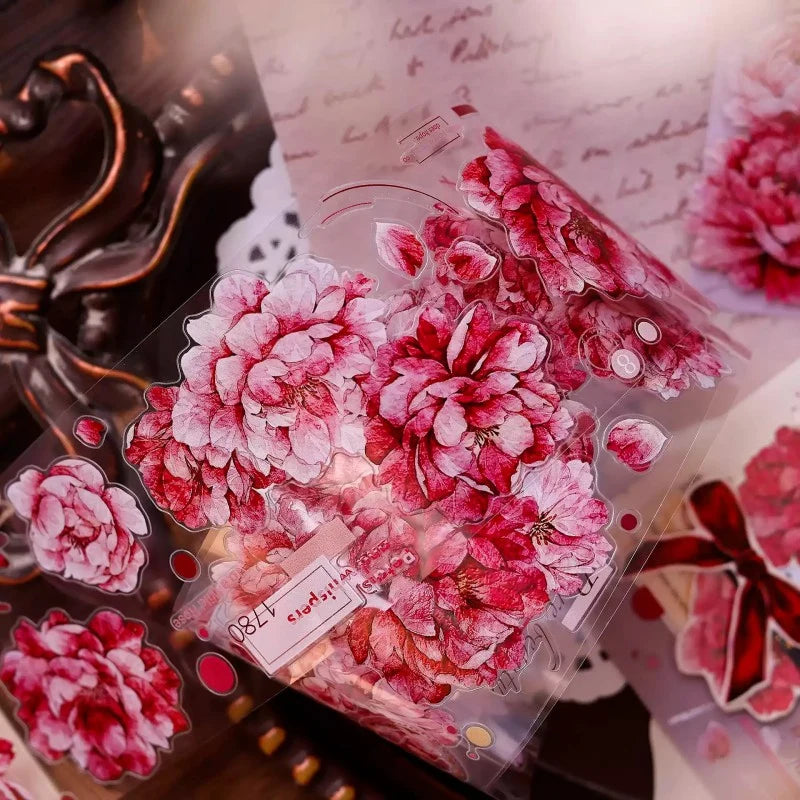 Peony Vintage PET & Washi Tape