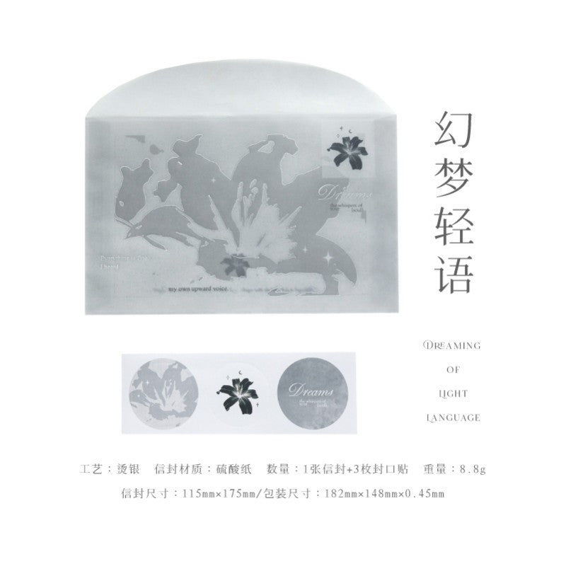 Lily Letter Material Paper