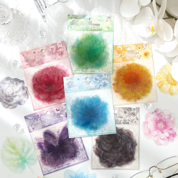 Tender Garden Floral Sticker Set