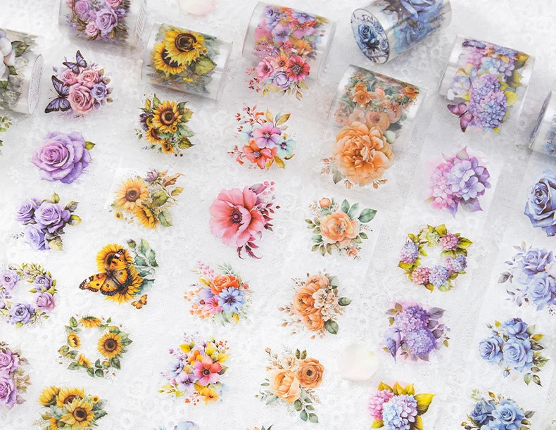 Plant Flower Sea PET Tape