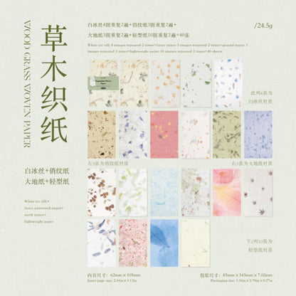 Tear-Edge Material Paper