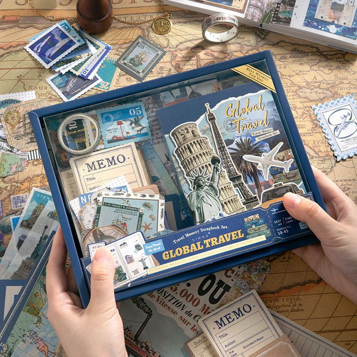 Travel Memory Journal Memo Pad