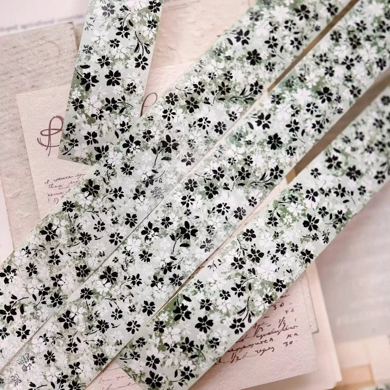 Qinglan Flower Season Vintage Washi Tape