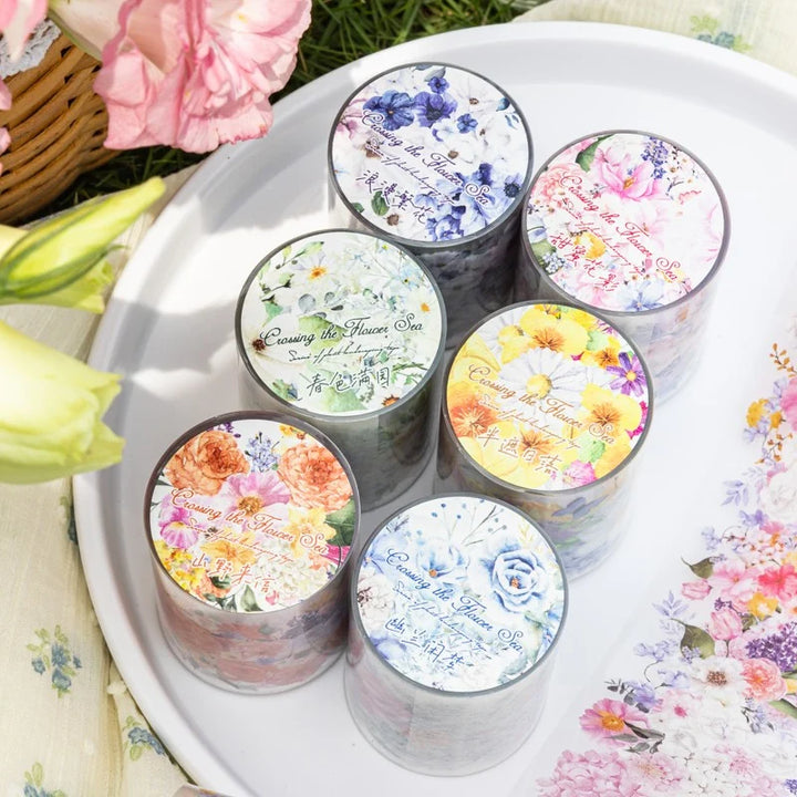 Crossing Flower Sea PET Tape