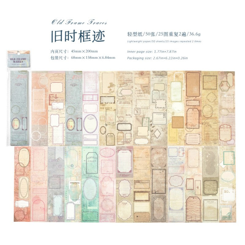 Color Printing Chronology Material Paper