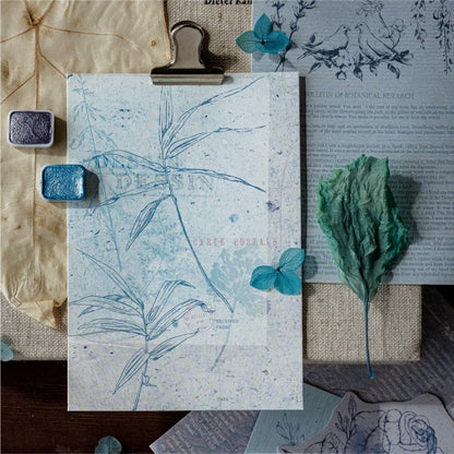 Old Color Catalog Material Paper