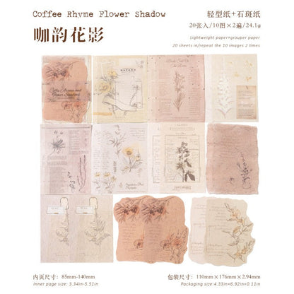 Old Color Catalog Material Paper