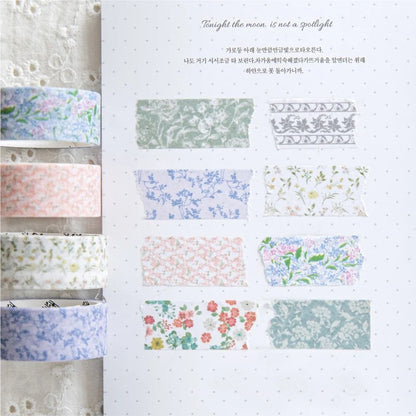 Colorful Flower Season Special-Effect Washi Tape