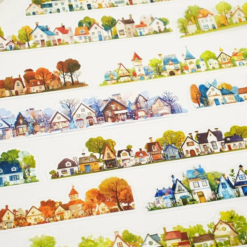Four Seasons Botanical Sticker Set